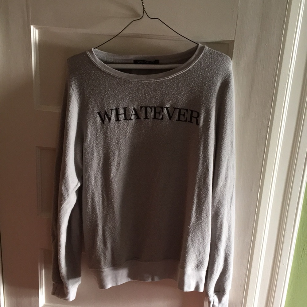 WILDFOX "whatever" cozy sweatshirt (Size S)